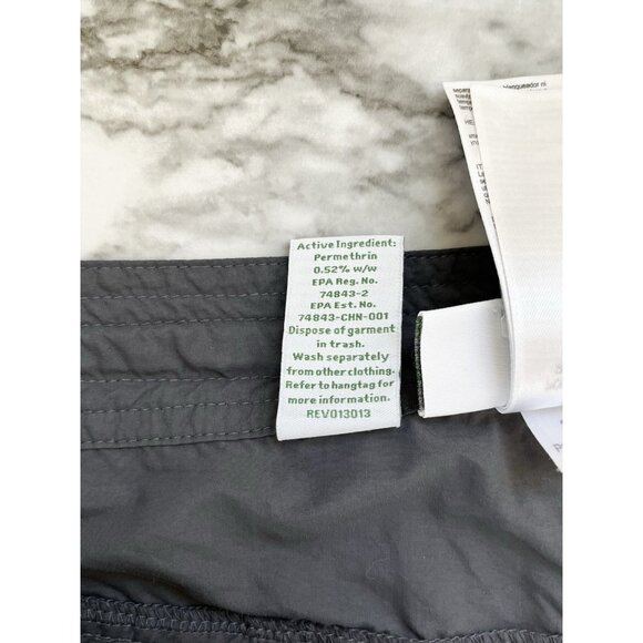ExOfficio‎ Women's Size 6 Carbon Gray Vianna Insect Shield Convertible Pants - Picture 8 of 13